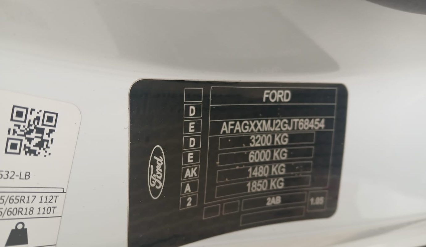 2018 ford Ranger XLT 3.2 4×4 supper cab