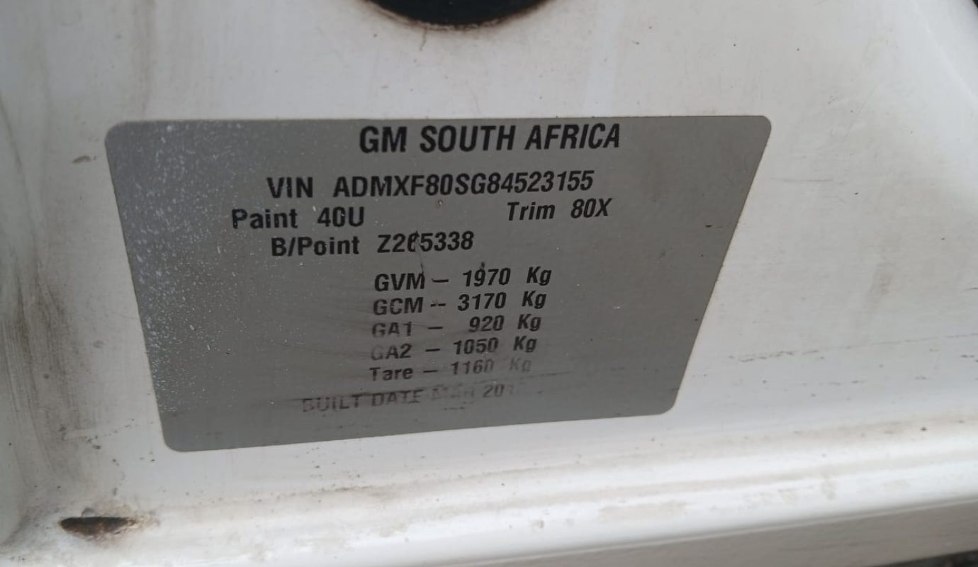 2010 Opel Corsa bakkie 1.7 DTI