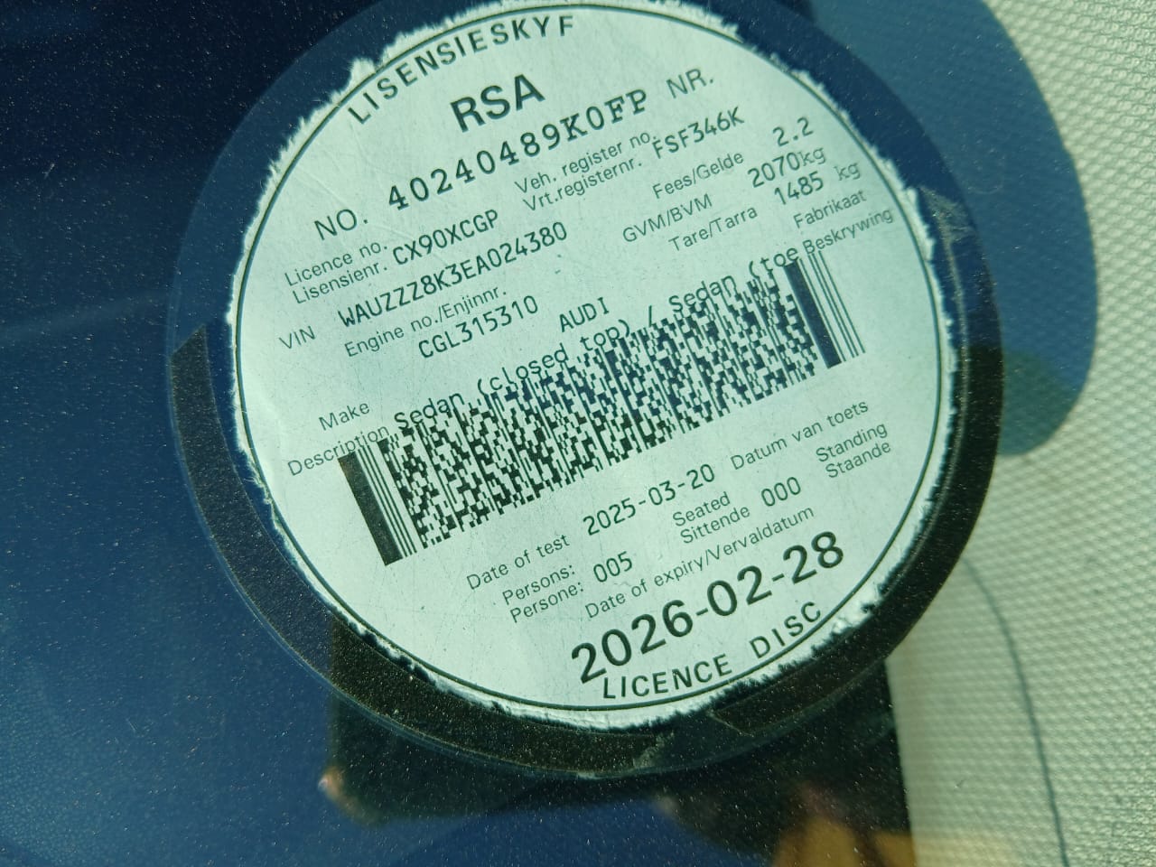 
								2014 Audi A4 2.0 TDCI Automatic – Diesel | Leather Interior | full									