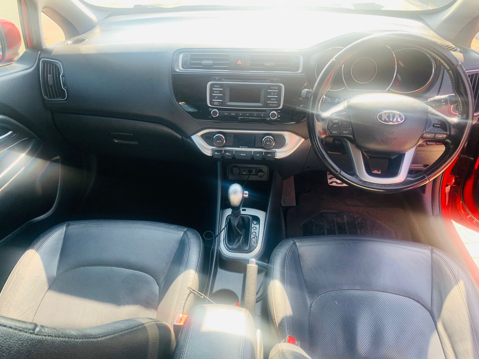 
								2013 Kia Rio 1.4 Auto – 89,000km | Red | full									