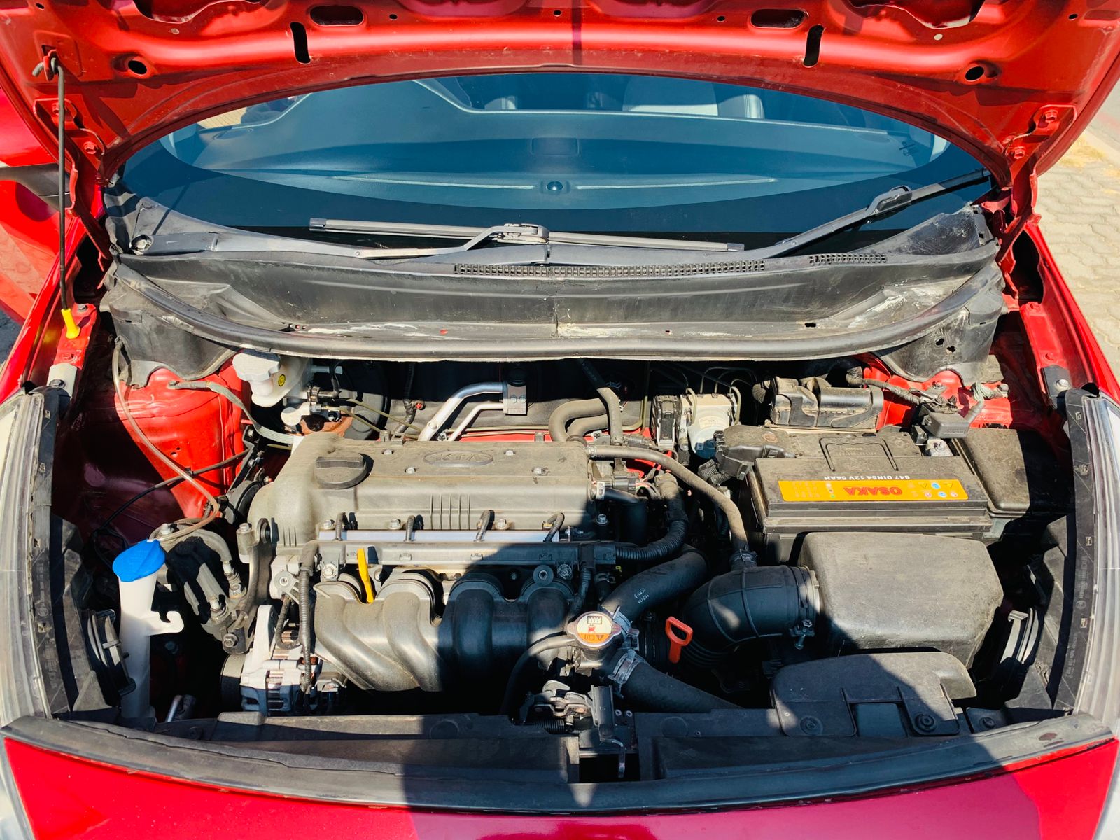 
								2013 Kia Rio 1.4 Auto – 89,000km | Red | full									