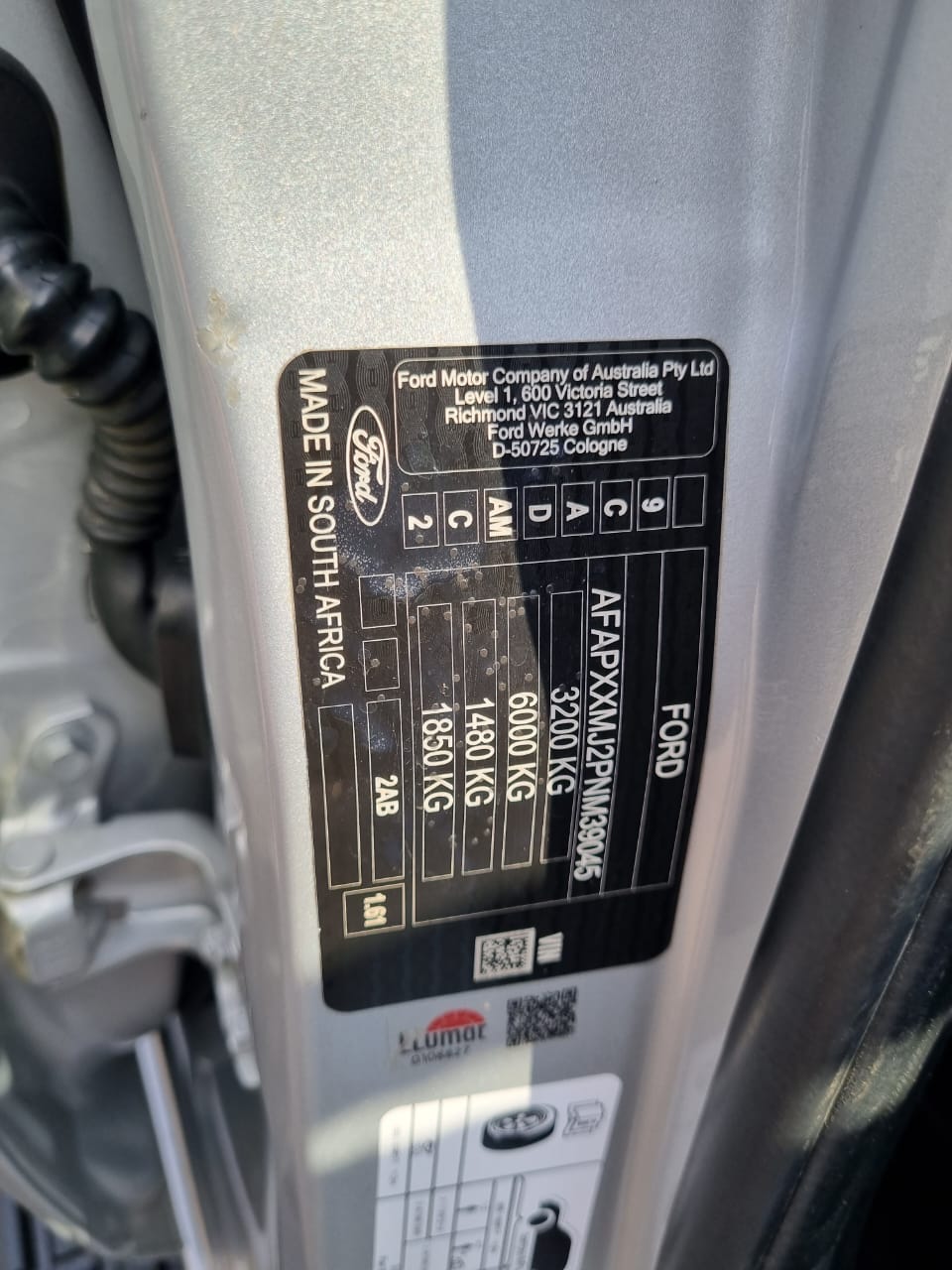 
								2022 Ford Ranger 2.2 Double Cab 4×2 – Manual | full									