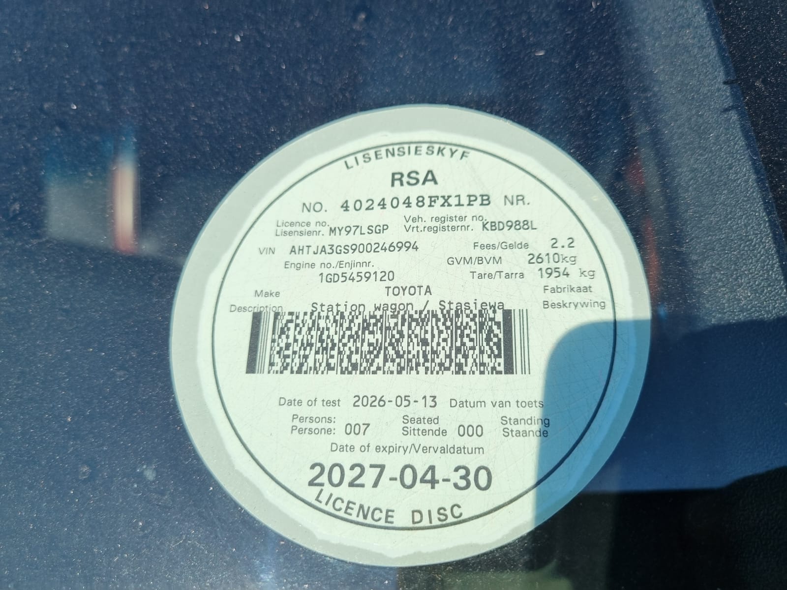 
								2024 Toyota Fortuner 2.8 GD-6 Automatic Diesel – R550,000 full									