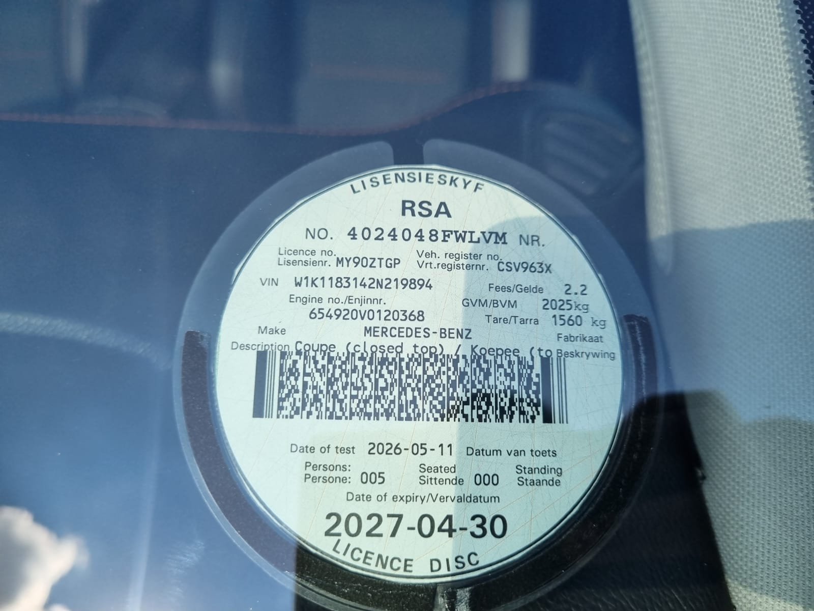 
								2021 Mercedes-Benz CLA 200d Automatic – R450 000 full									